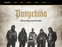 Tablet Screenshot of panychida.com